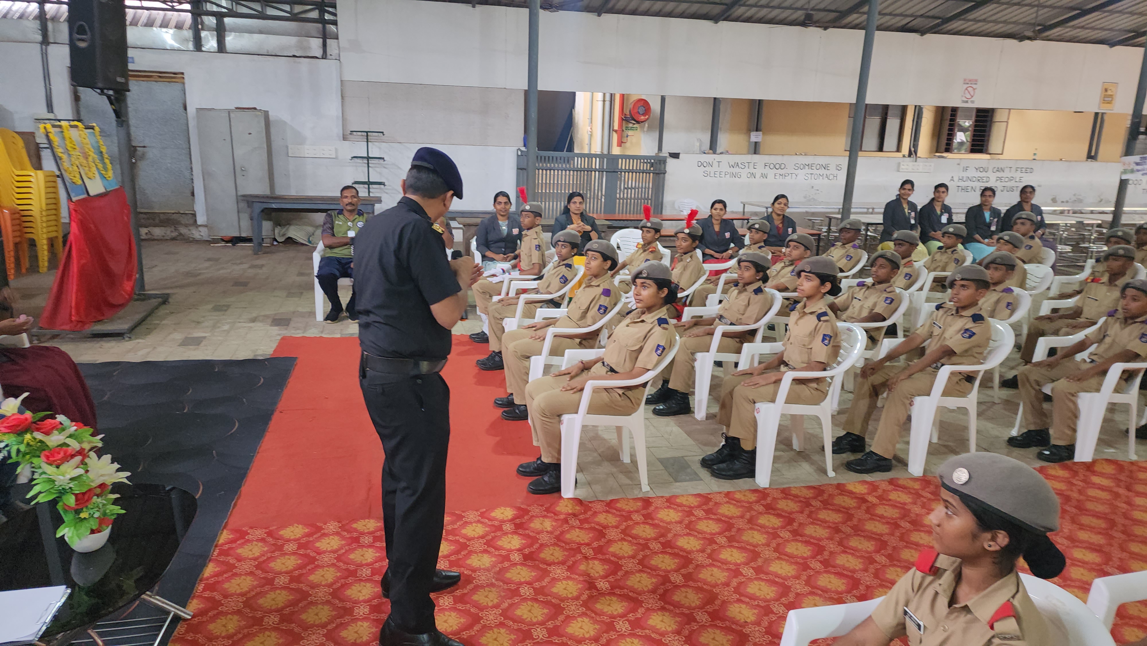 Leadership Summit — Visit By Mentor School Principal Col. Dhirendra Kumar — Vidyadhiraja Vidyapeetom Sainik School